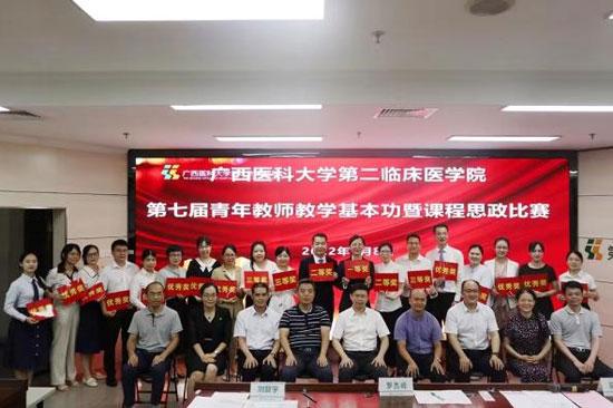 广西医科大学第二附属医院获第二批全区 三全育人 综合改革示范院系 a类