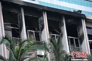 广西医科大学教学楼突发大火 幸无人员被困和伤亡